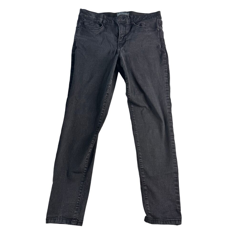 Wit & Wisdom AbSolution Black Skinny Jeans Women’s Size 10 Stretch Denim Pull-On